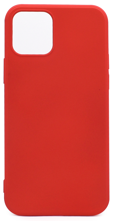 Чехол Soft-Touch для iPhone 12/12 Pro красный